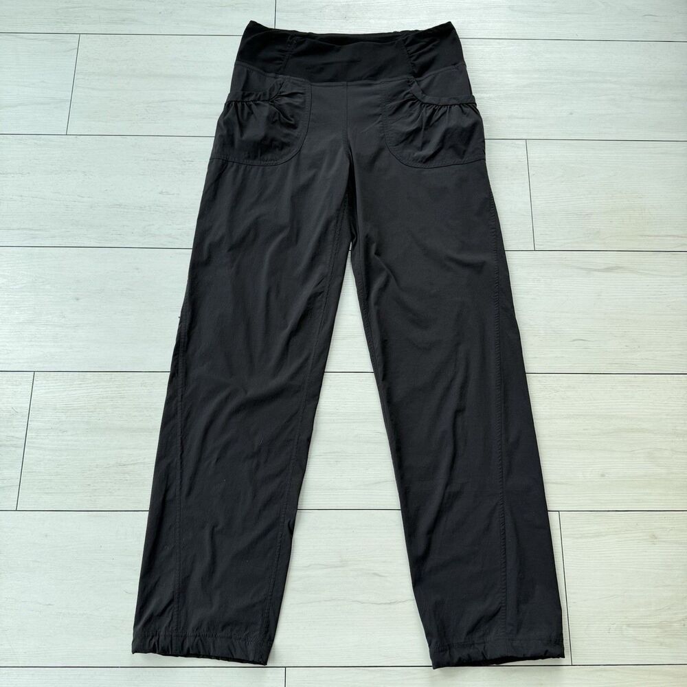 PrAna Summit Black Pants Women's Medium Hiking Granola Gorpcore
